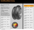 Continental Raceattack  120/70/ZR17 M/C 58W TL comp. s / m / e