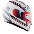 AGV GP-Tech stripes white gold
