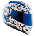AGV T2 maori white blue gold