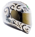AGV T2 maori white gun gold