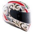 AGV T2 maori white red gold